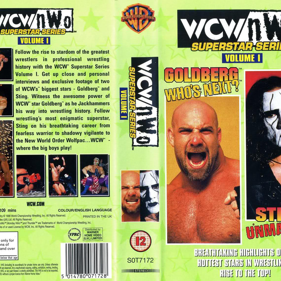 wcw-nwo superstars series volume i goldberg whos next sting unmasked DVDs & Videos Pwcatalog