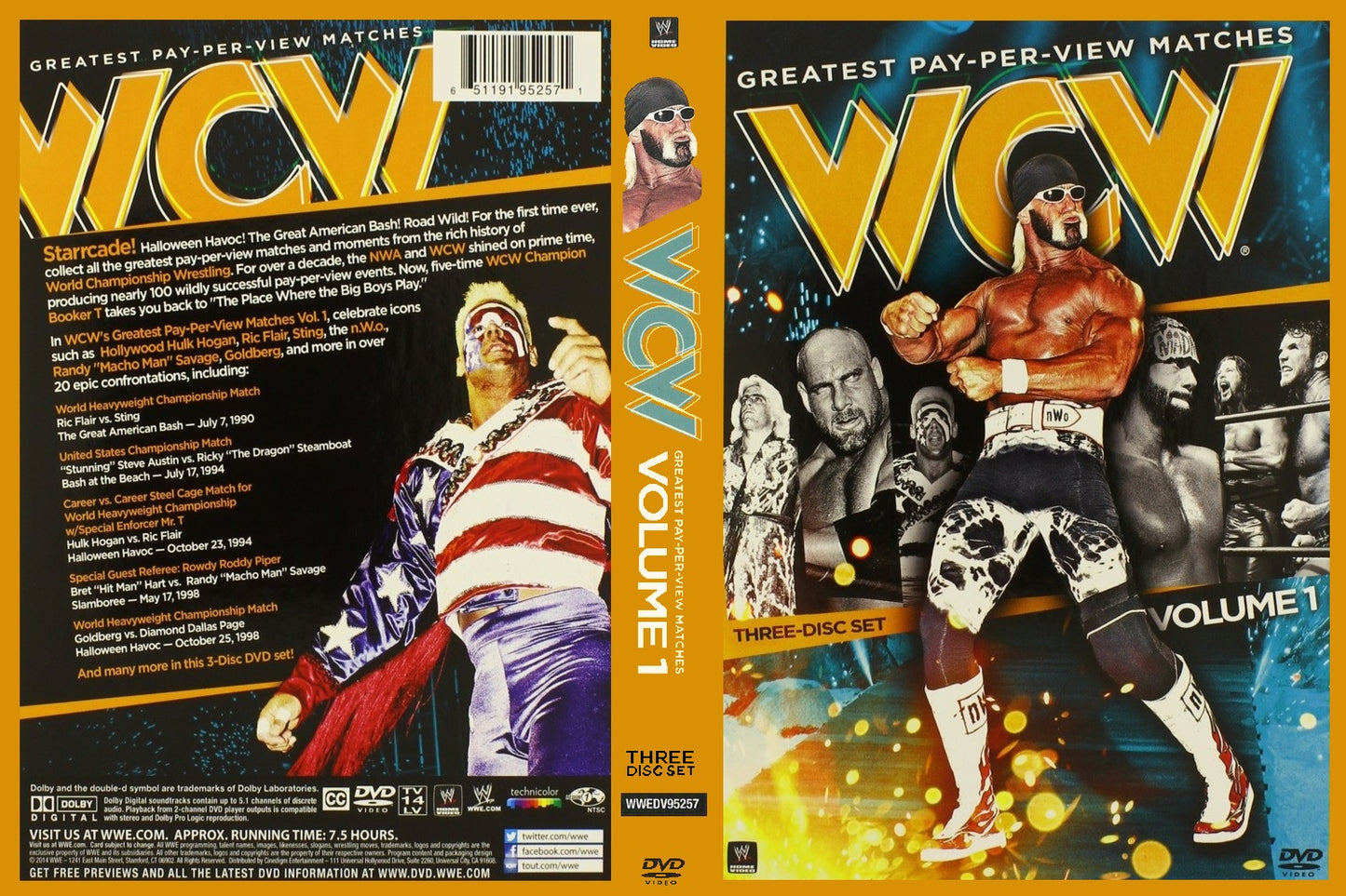 wcw greatest pay per view matches volume 1 DVDs & Videos Pwcatalog