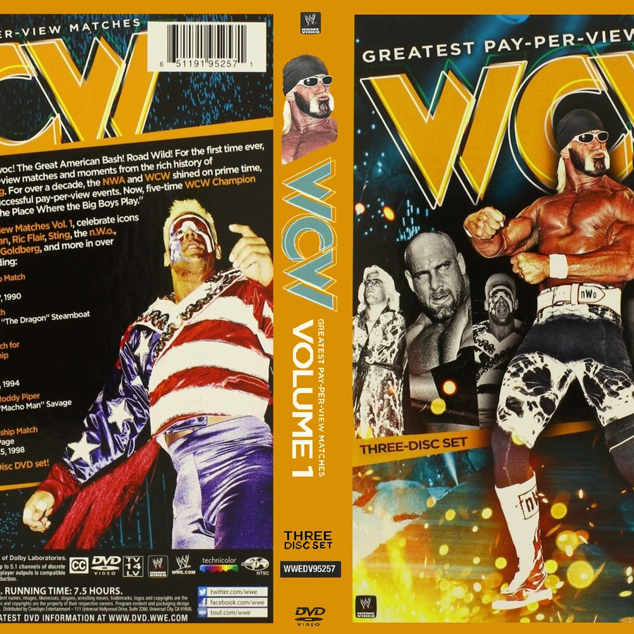 wcw greatest pay per view matches volume 1 DVDs & Videos Pwcatalog