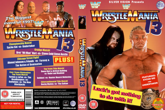 Wrestlemania 13 DVDs & Videos Pwcatalog