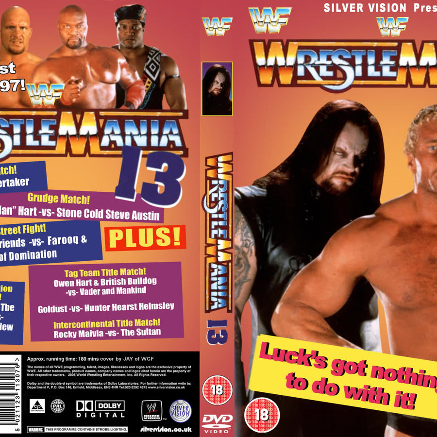 Wrestlemania 13 DVDs & Videos Pwcatalog