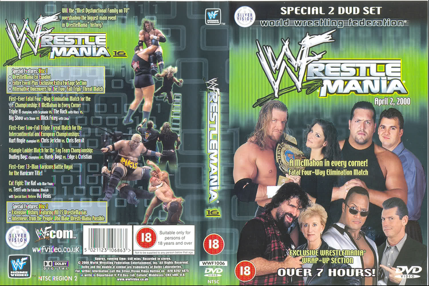 Wrestlemania 16 DVDs & Videos Pwcatalog