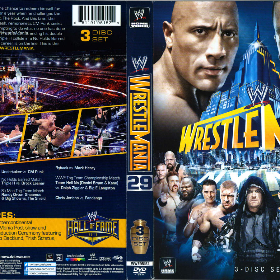 Wrestlemania 29 DVDs & Videos Pwcatalog