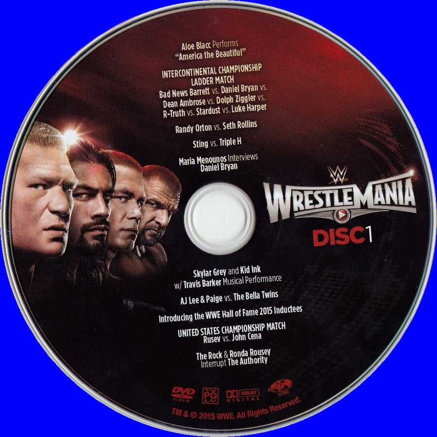 Wrestlemania 31 1 DVDs & Videos Pwcatalog