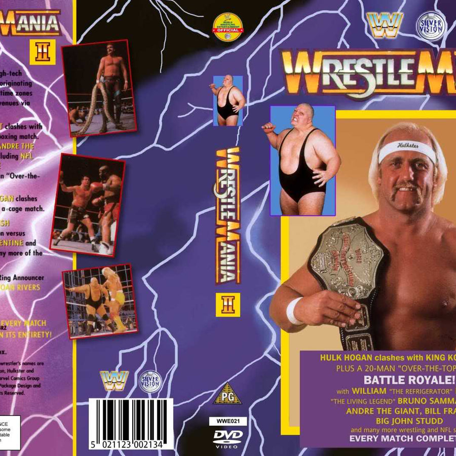 Wrestlemania ii DVDs & Videos Pwcatalog
