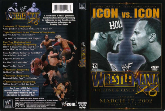 Wrestlemania x-8 DVDs & Videos Pwcatalog