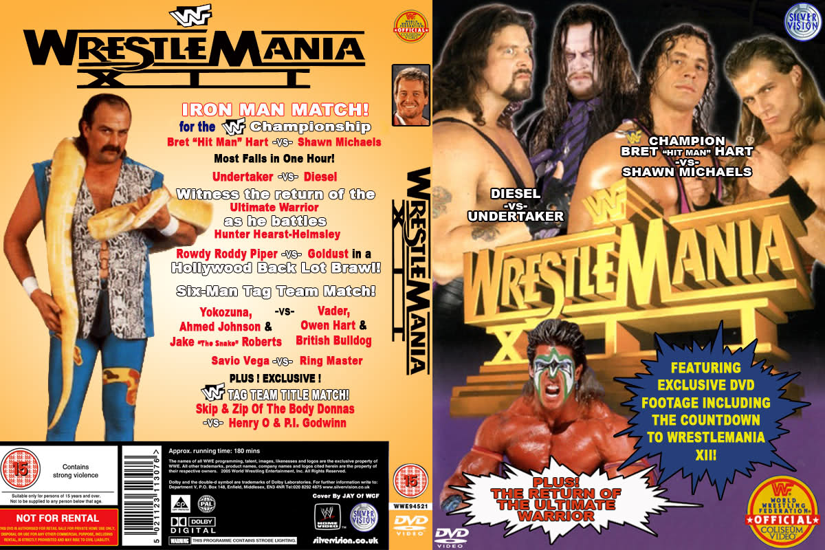 Wrestlemania xii DVDs & Videos Pwcatalog