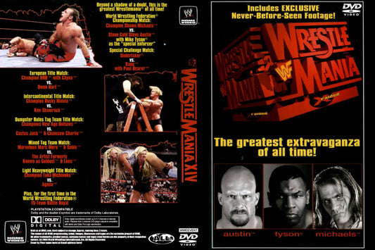 Wrestlemania xiv DVDs & Videos Pwcatalog