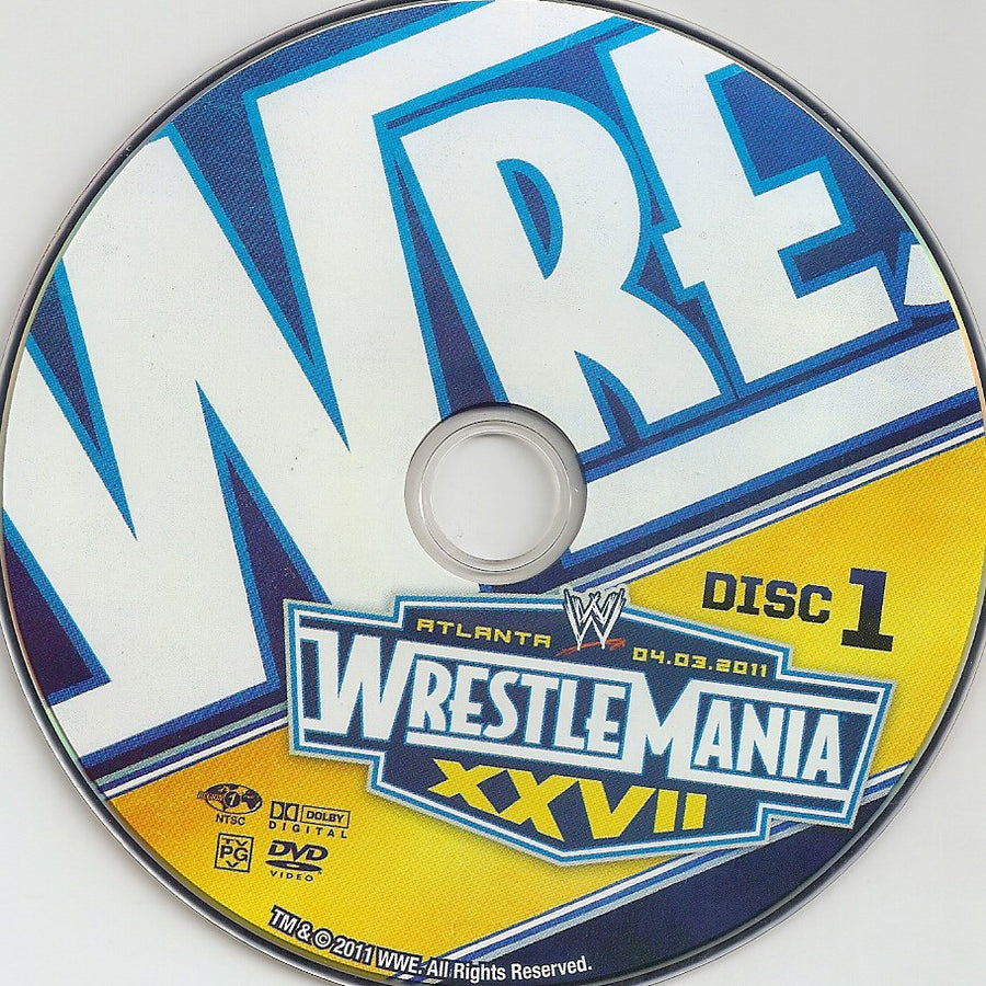 Wrestlemania xxvii 1 DVDs & Videos Pwcatalog