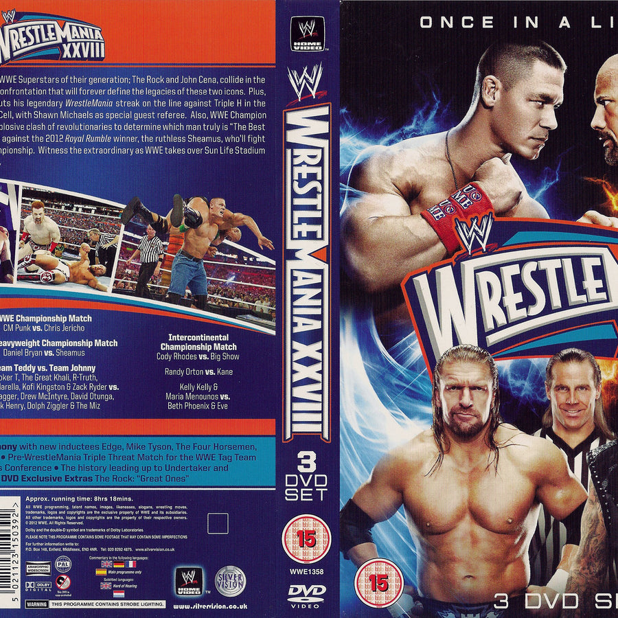 Wrestlemania xxviii DVDs & Videos Pwcatalog