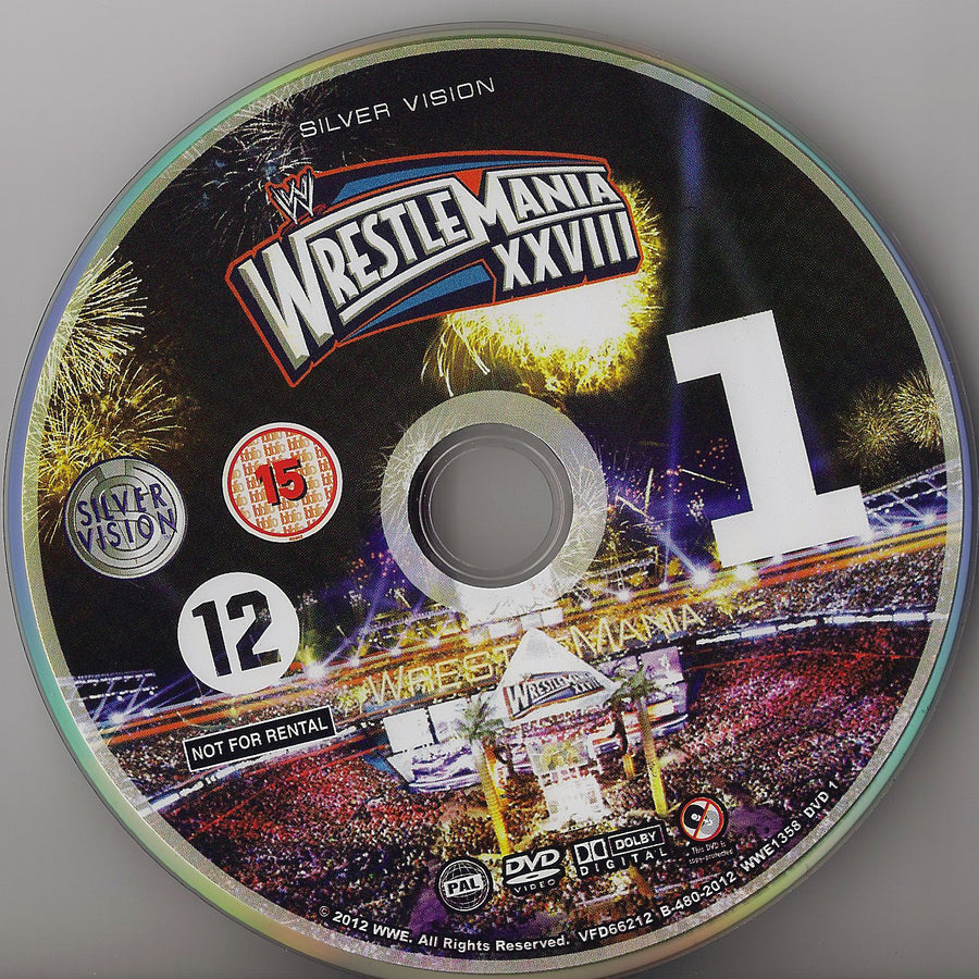 Wrestlemania xxviii 1 DVDs & Videos Pwcatalog