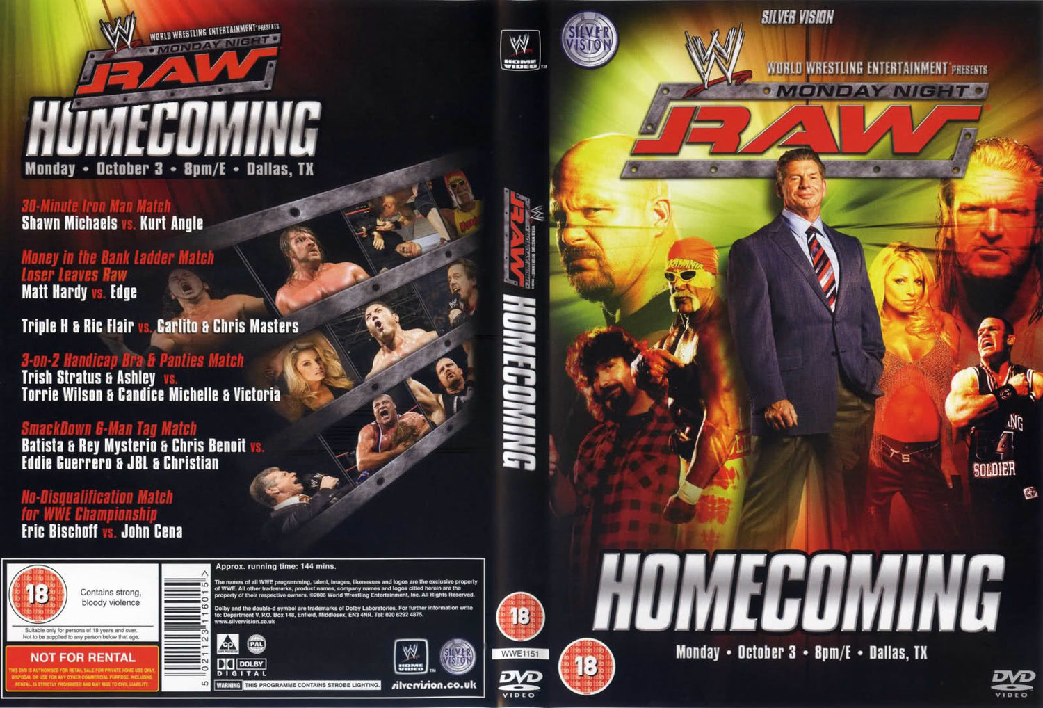 wwe monday night raw homecomin DVDs & Videos Pwcatalog