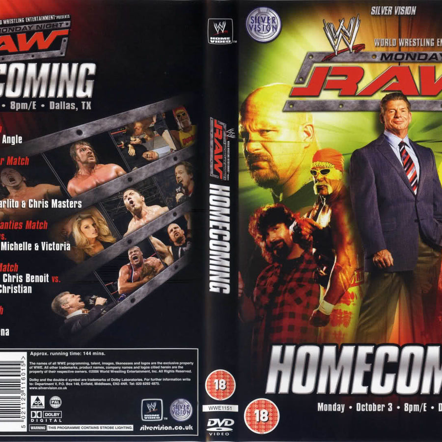 wwe monday night raw homecomin DVDs & Videos Pwcatalog