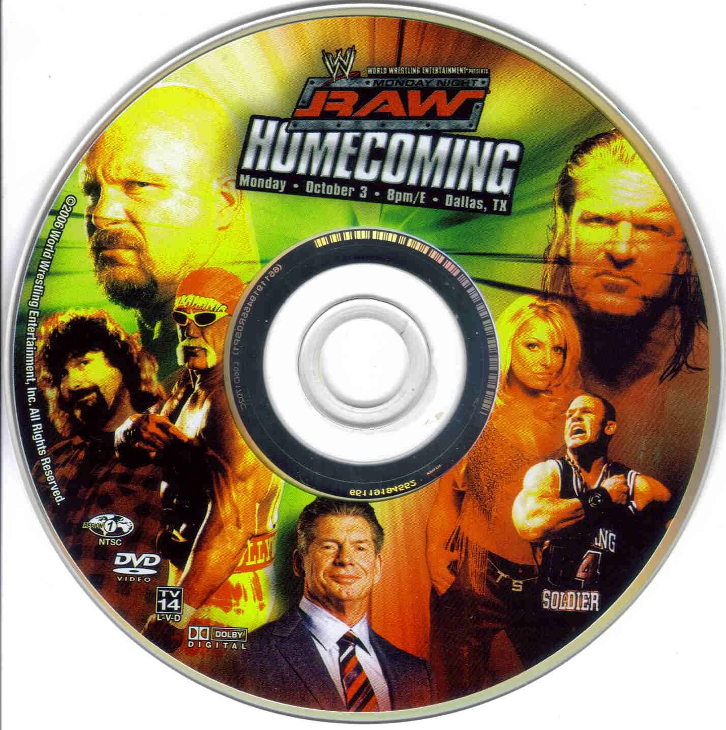 wwe monday night raw homecomin DVDs & Videos Pwcatalog