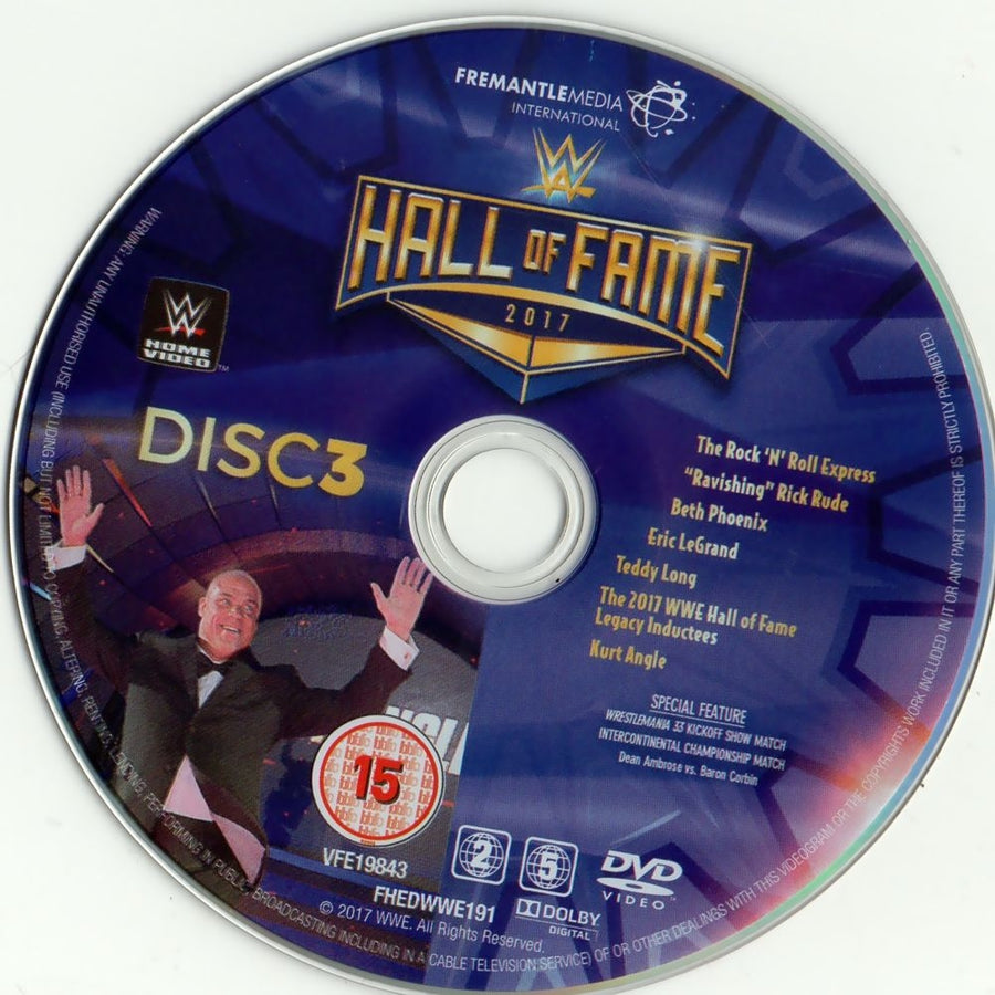 wwe Wrestlemania 33 pal disc 3 DVDs & Videos Pwcatalog
