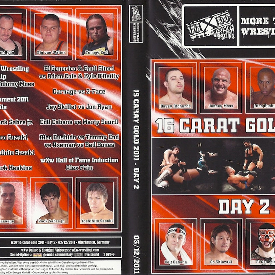 16 carat gold 2011 day 2 DVDs & Videos Pwcatalog