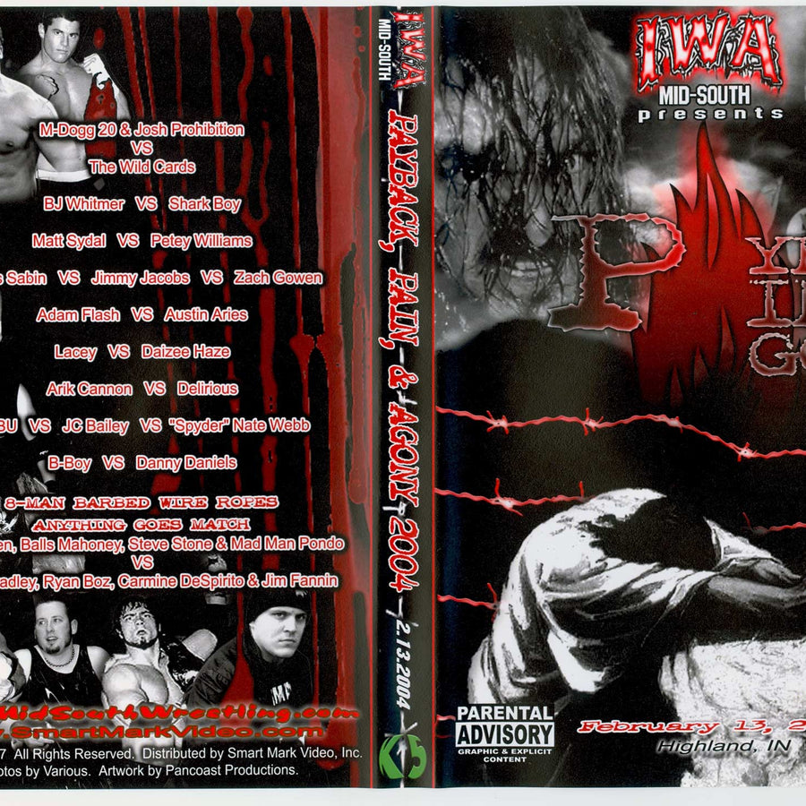 payback pain agony DVDs & Videos Pwcatalog