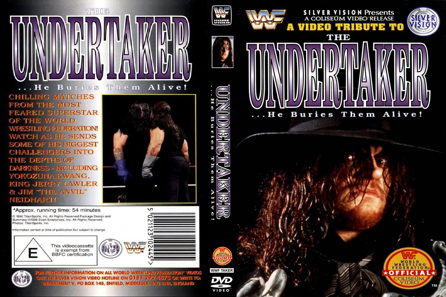 undertaker he buries them alive DVDs & Videos Pwcatalog
