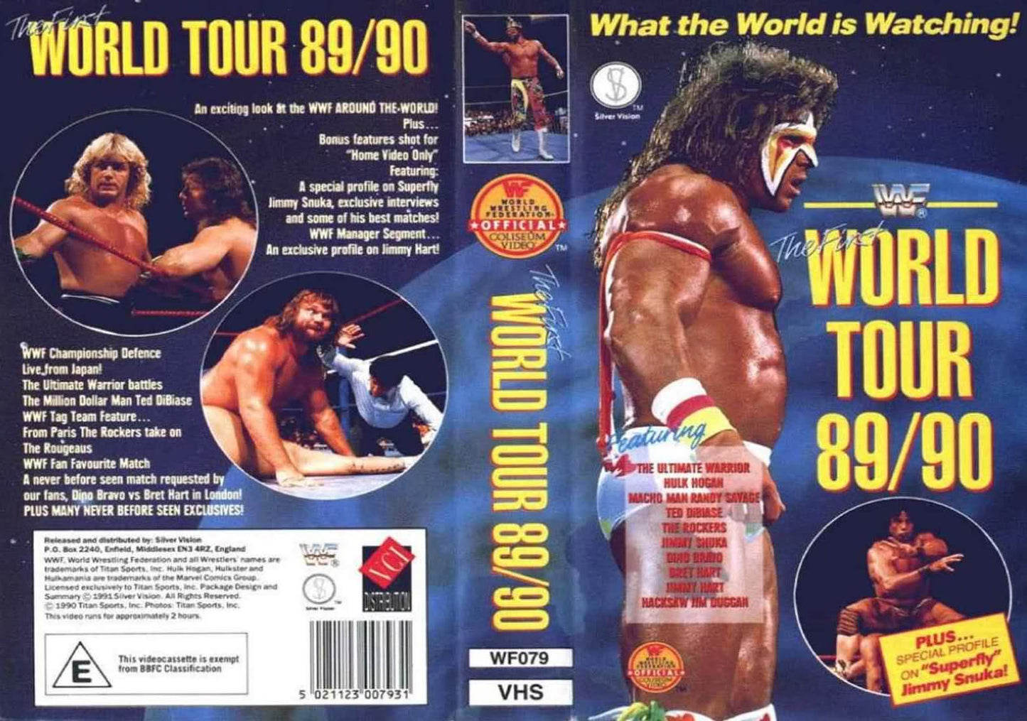 world tour 1989-90 PW Catalog