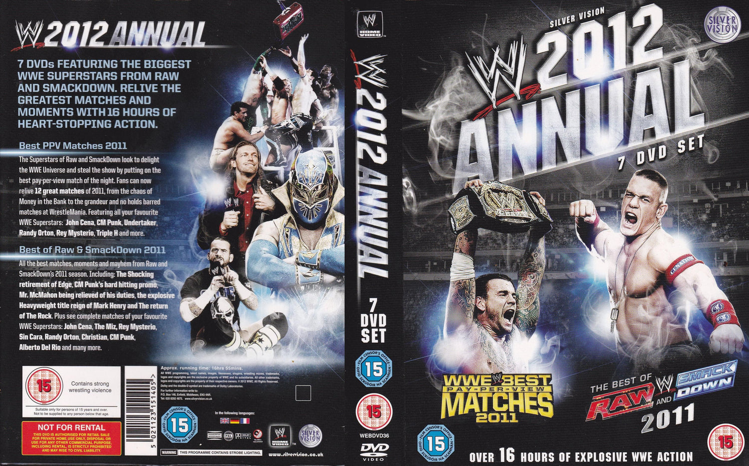 wwe 2012 annual DVDs & Videos Pwcatalog