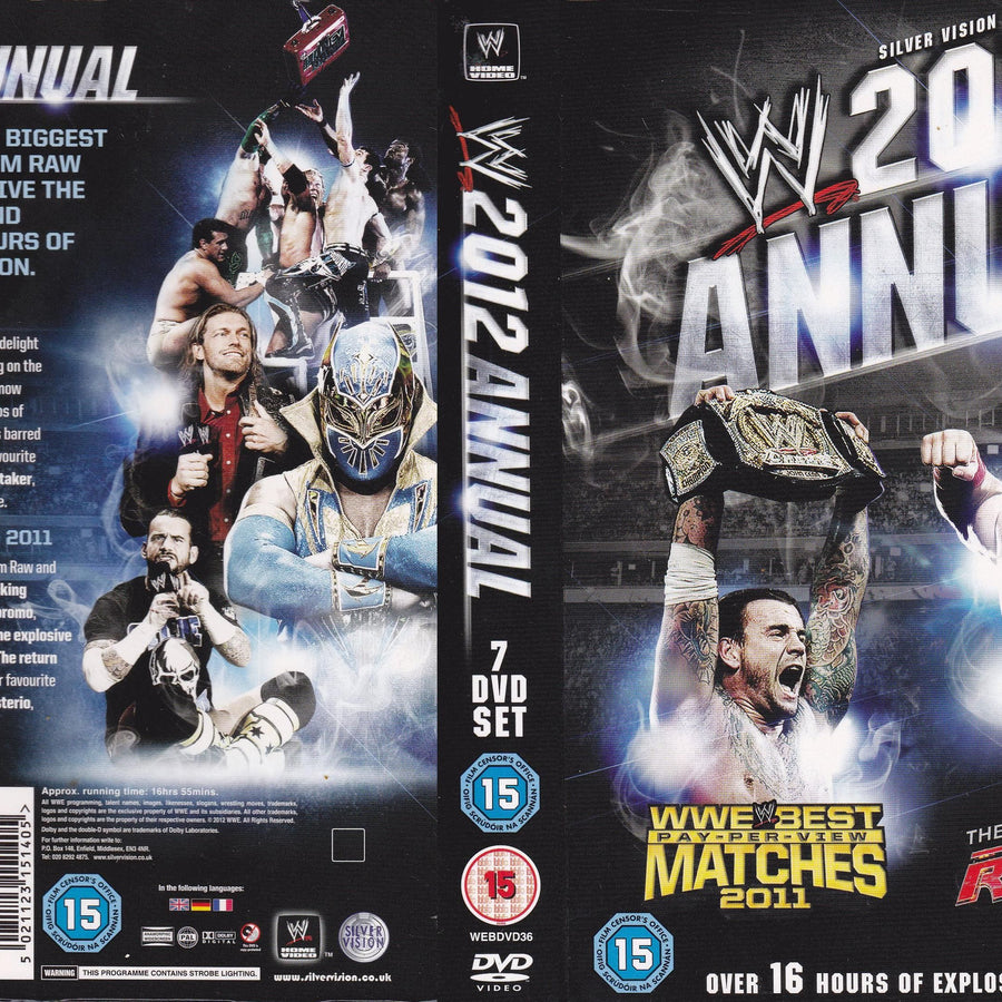 wwe 2012 annual DVDs & Videos Pwcatalog