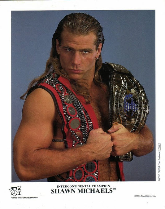 1995 WWF IC CHAMPION Shawn Michaels P302a Color