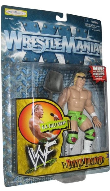 1999 WWF Jakks Pacific Fully Loaded Series 1 B.A. Billy Gunn