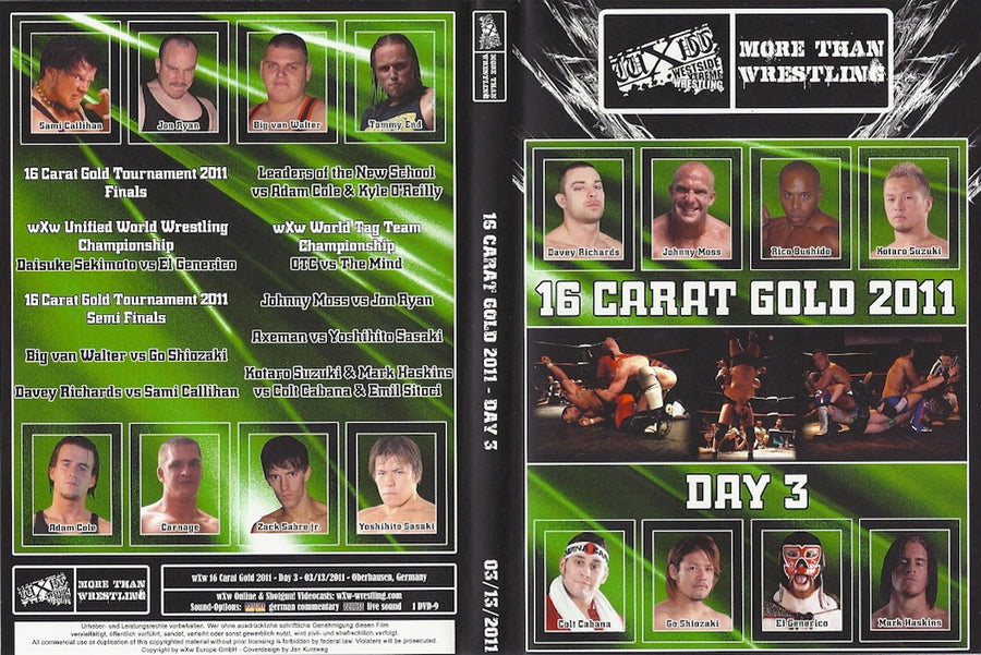 16 Carat Gold 2011 Day 3