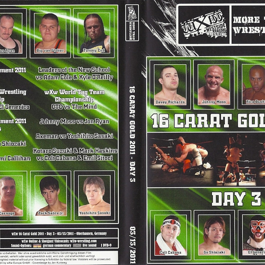 16 carat gold 2011 day 3 DVDs & Videos Pwcatalog