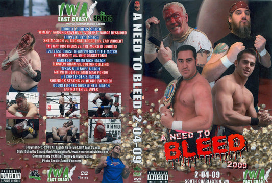 a need to bleed 2009 DVDs & Videos Pwcatalog