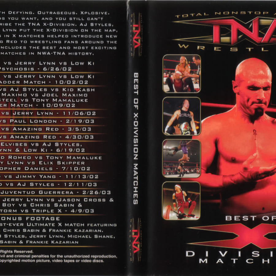 best of x division matches DVDs & Videos Pwcatalog