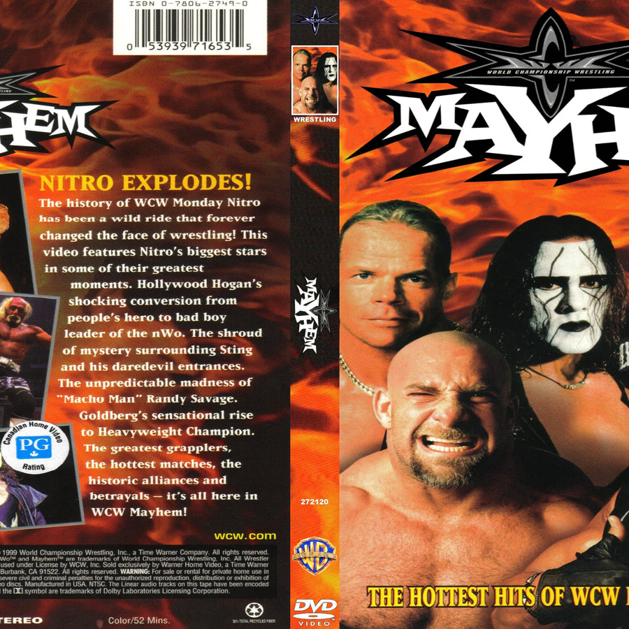 mayhem - the hottest hits of wcw monday nitro DVDs & Videos Pwcatalog