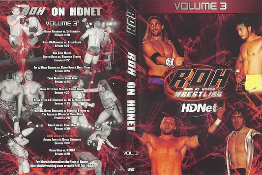 ROH on hdnet vol3 DVDs & Videos Pwcatalog