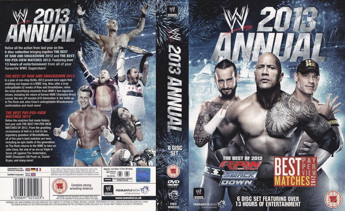 wwe 2013 annual DVDs & Videos Pwcatalog