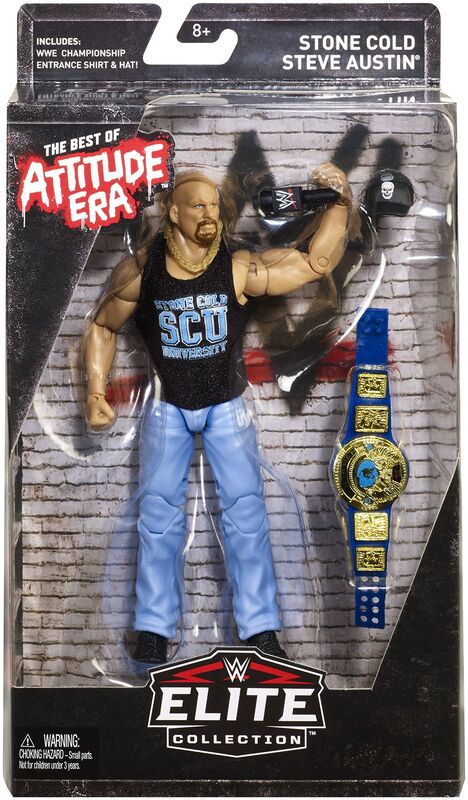 WWE Mattel The Best of Attitude Era Stone Cold Steve Austin [Exclusive] Action & Toy Figures PWcatalog