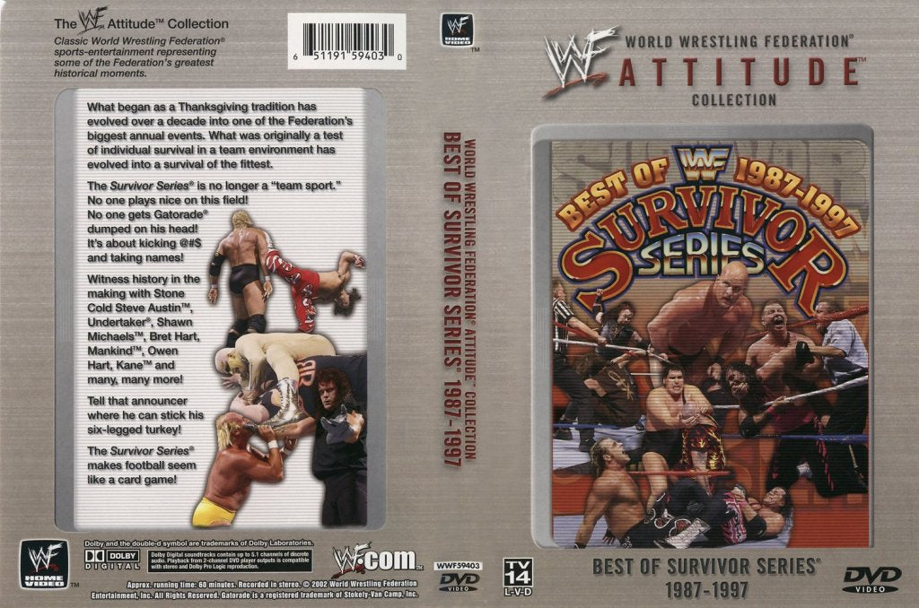 best of survivor series 1987 97 DVDs & Videos Pwcatalog