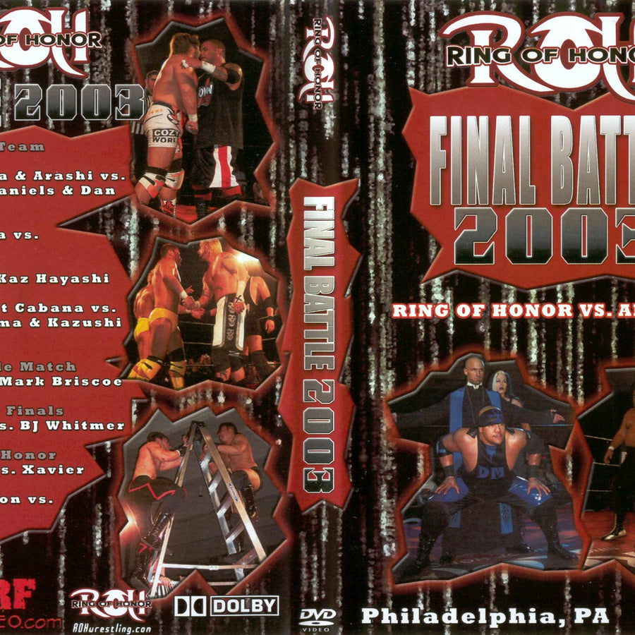 final battle 2003 DVDs & Videos Pwcatalog