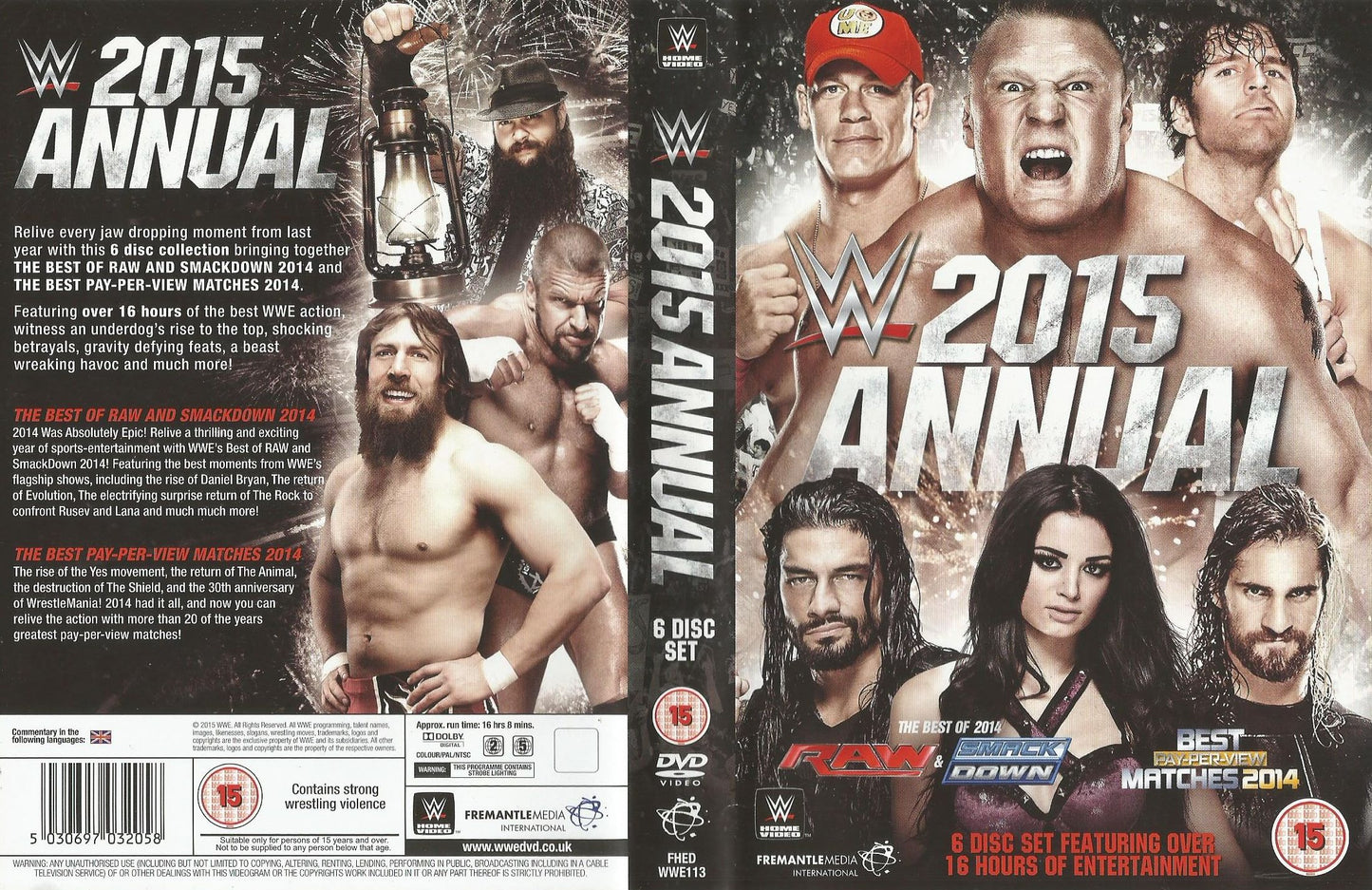 wwe 2015 annual DVDs & Videos Pwcatalog