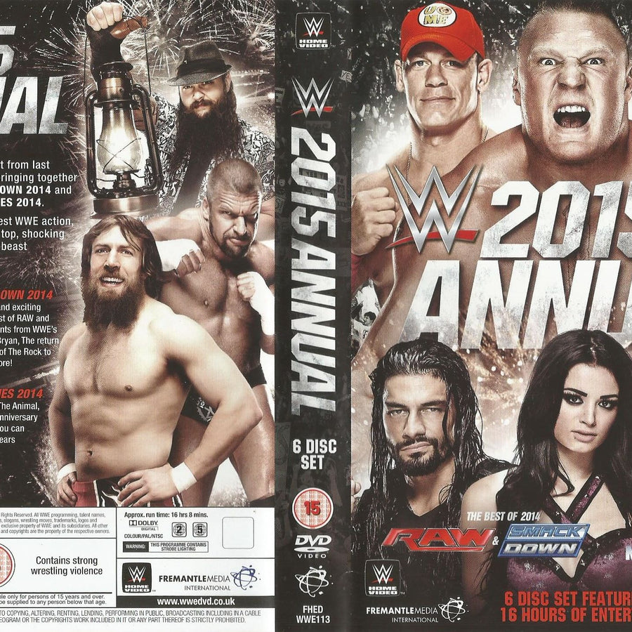 wwe 2015 annual DVDs & Videos Pwcatalog