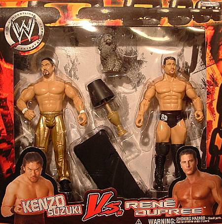 WWE Jakks Pacific Multipack: Kenzo Suzuki vs. Rene Dupree [Exclusive]