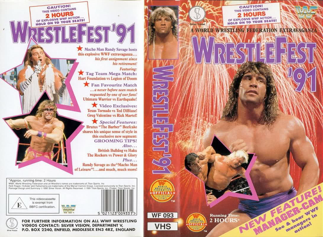 wrestlefest 91 PW Catalog