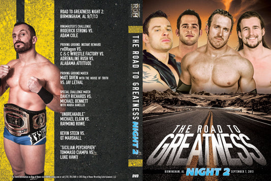 the road to greatness night 2 DVDs & Videos Pwcatalog