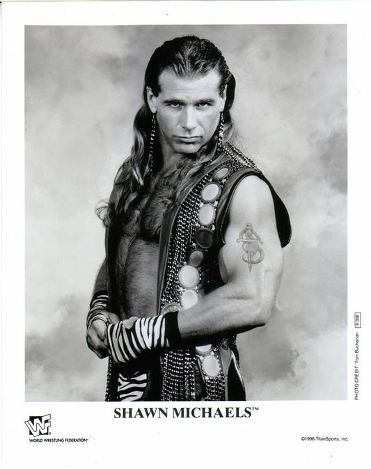 1996 Shawn Michaels P338 b/w