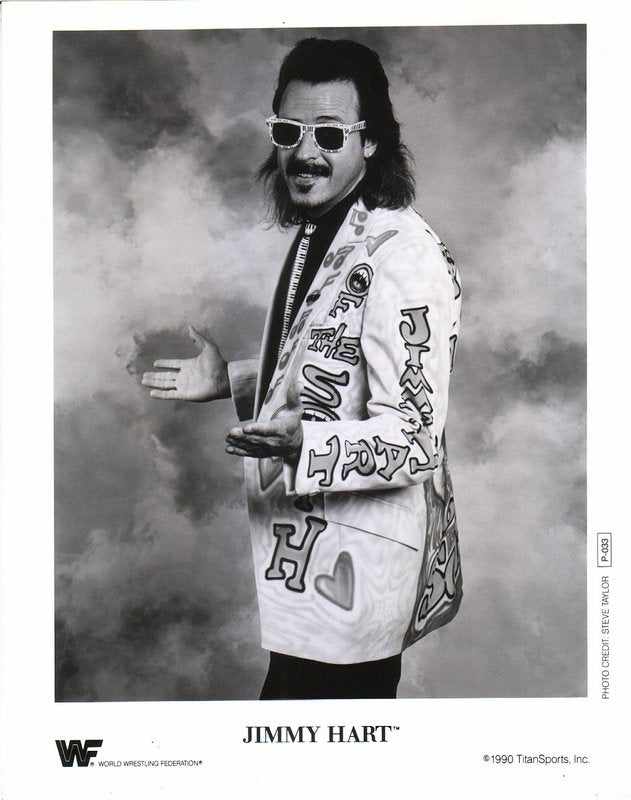 1990 Jimmy Hart P033 b/w