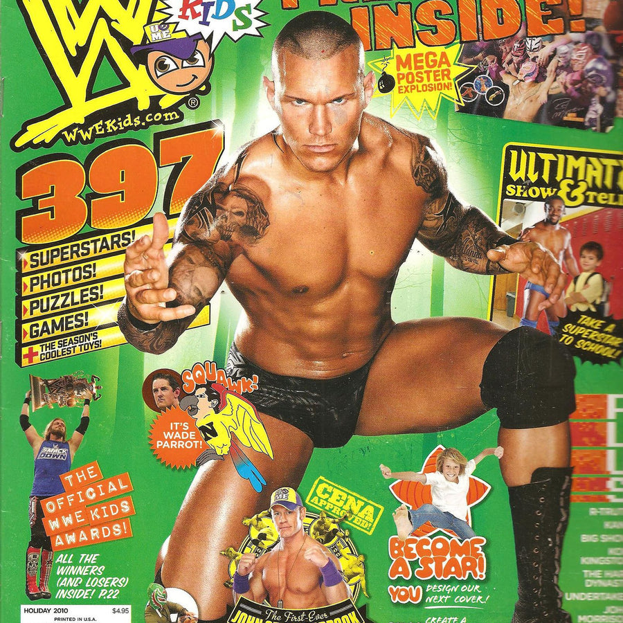 WWE Kids December 2010 Magazine PWcatalog