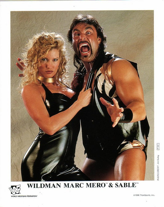 1996 Wildman Marc Mero , Sable (Debut Promo) P341b Color
