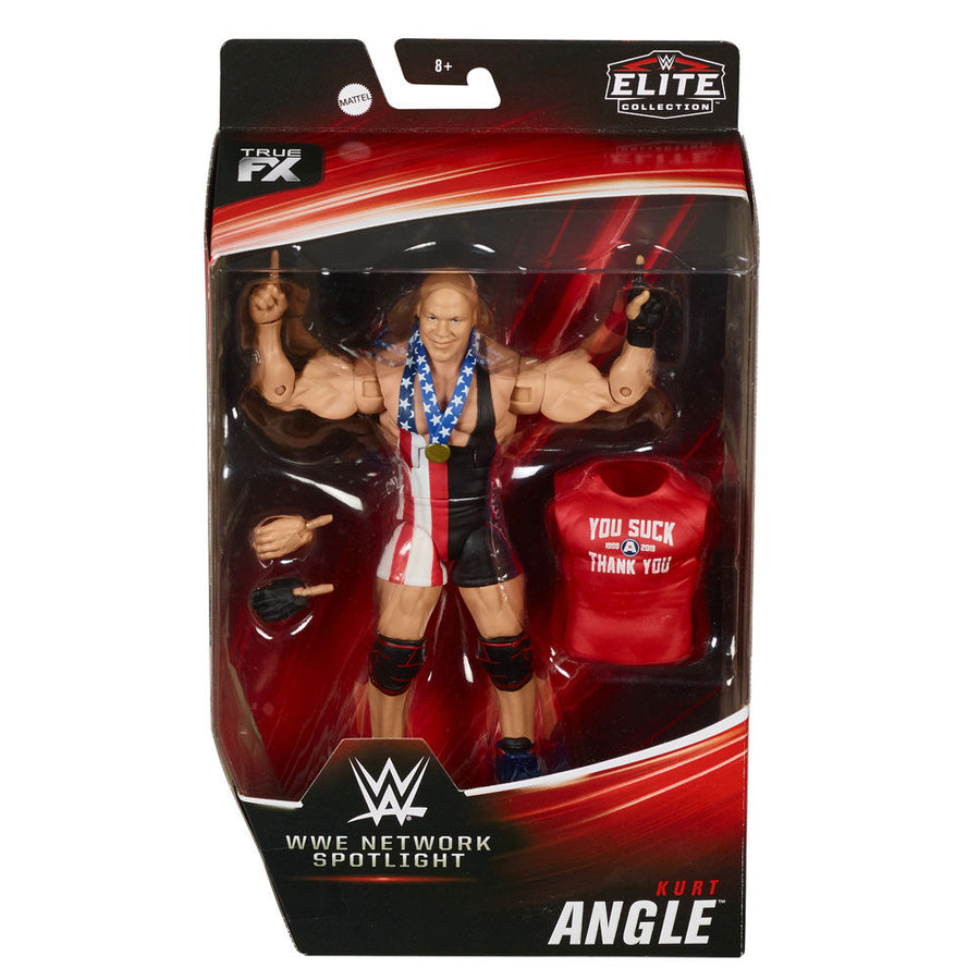 WWE Mattel Network Spotlight 3 Kurt Angle [Exclusive] Action & Toy Figures PWcatalog