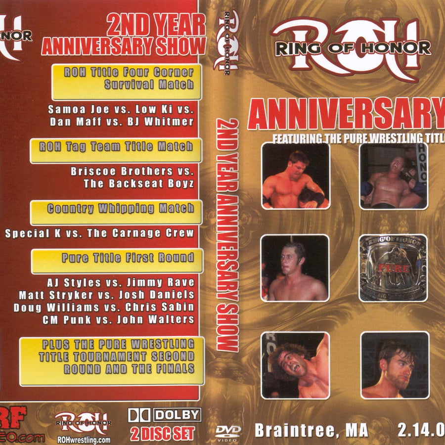 2nd year anniversary show DVDs & Videos Pwcatalog