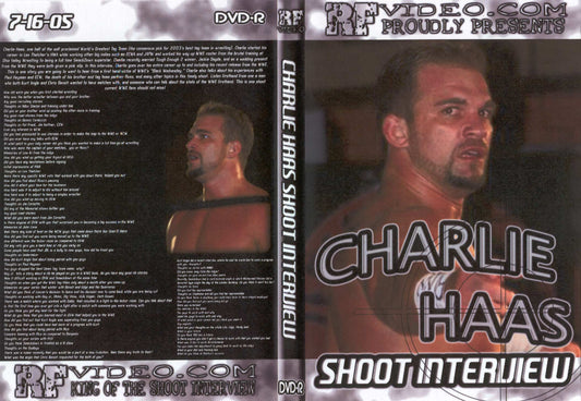 charlie haas shoot interview