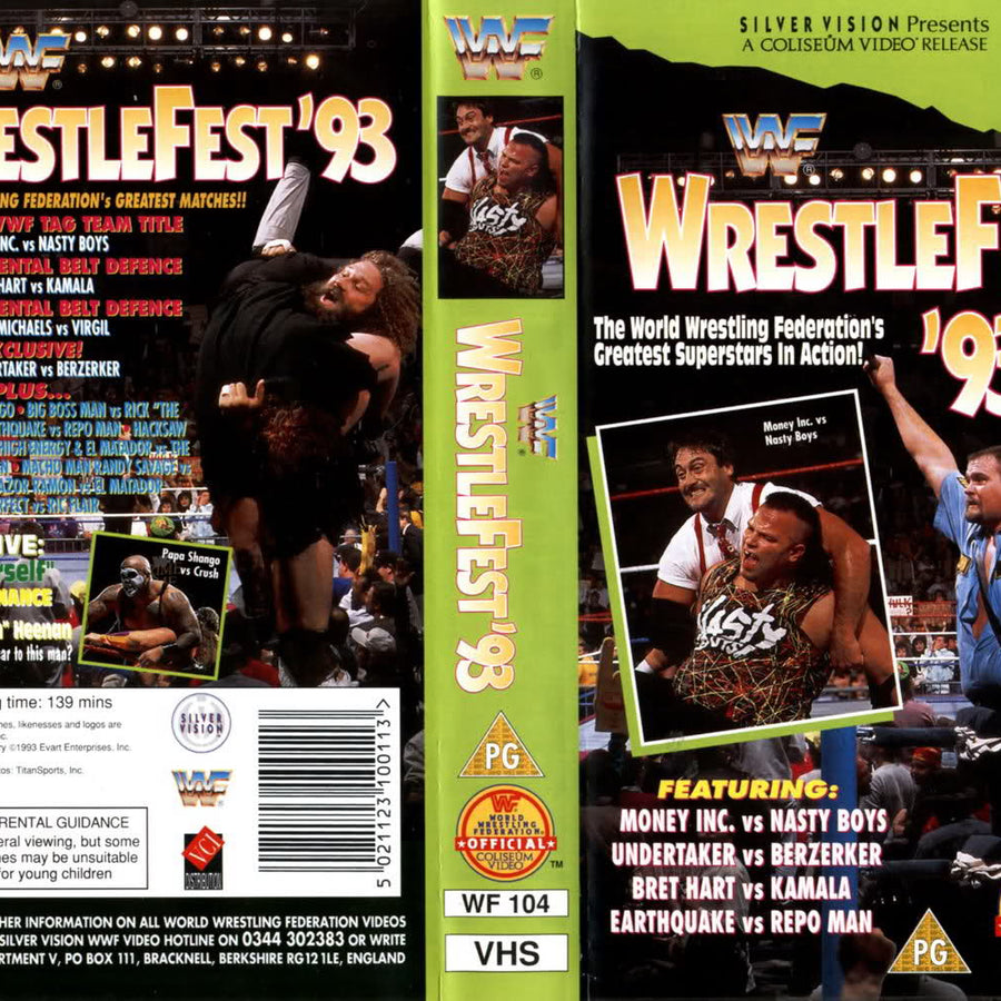 wrestlefest 93 PW Catalog